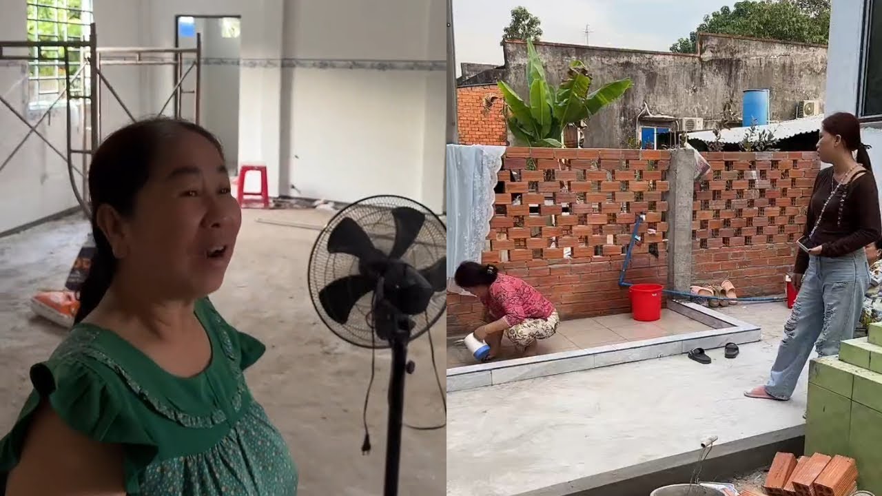 🔴 越南燕燕一家 🔴中国女婿小林给越南媳妇燕燕家建房： 2026-01-22 17:43:26