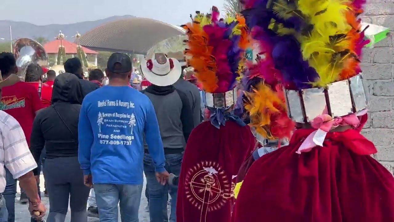 Llegada A La Iglesia De La Santa Cruz Con El Frontal San Javier Cadereyta Qro 2023