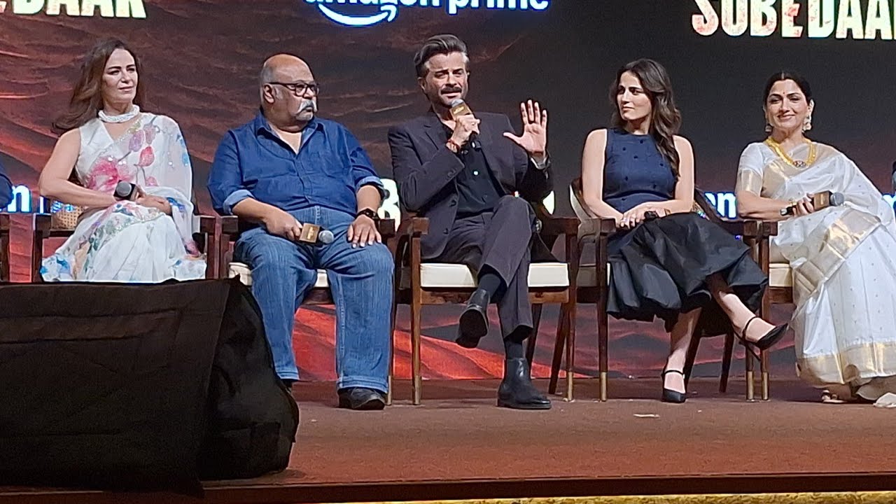 Anil Kapoor, Radhikka Madan, Mona Singh, Saurabh Shukla, Aditya Rawal | Subedaar Trailer Launch