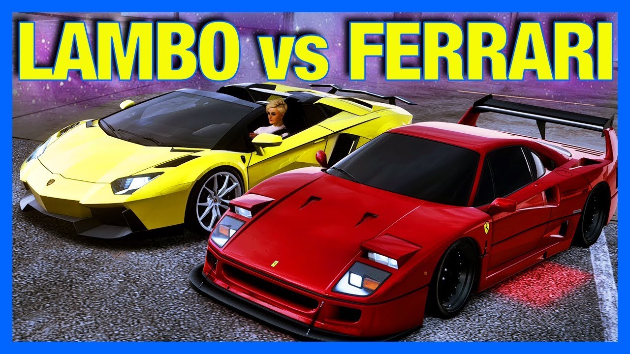 Need for Speed HEAT : FERRARI vs LAMBORGHINI!!