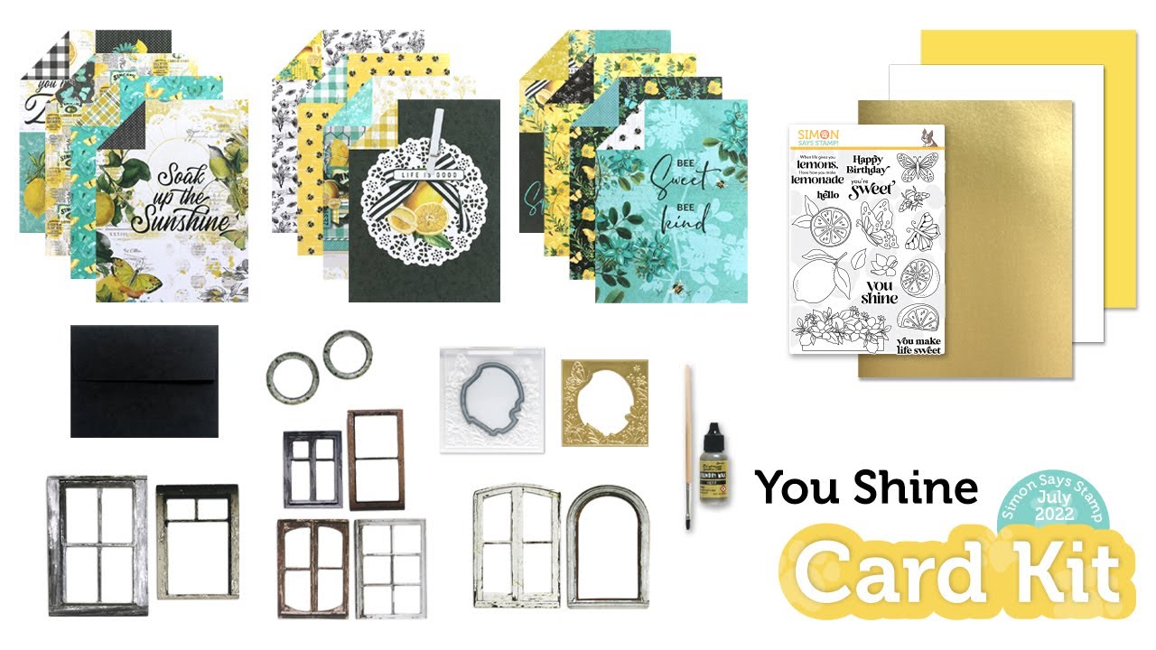 Card Kit Reveal and Inspiration: You Shine