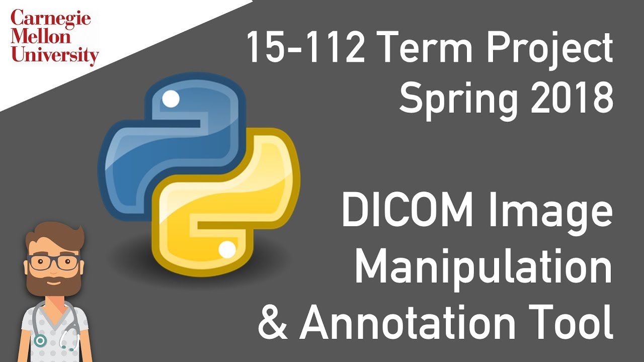 Basic Python-Based DICOM Image Manipulation & Annotation Tool (15-112 Term Project)