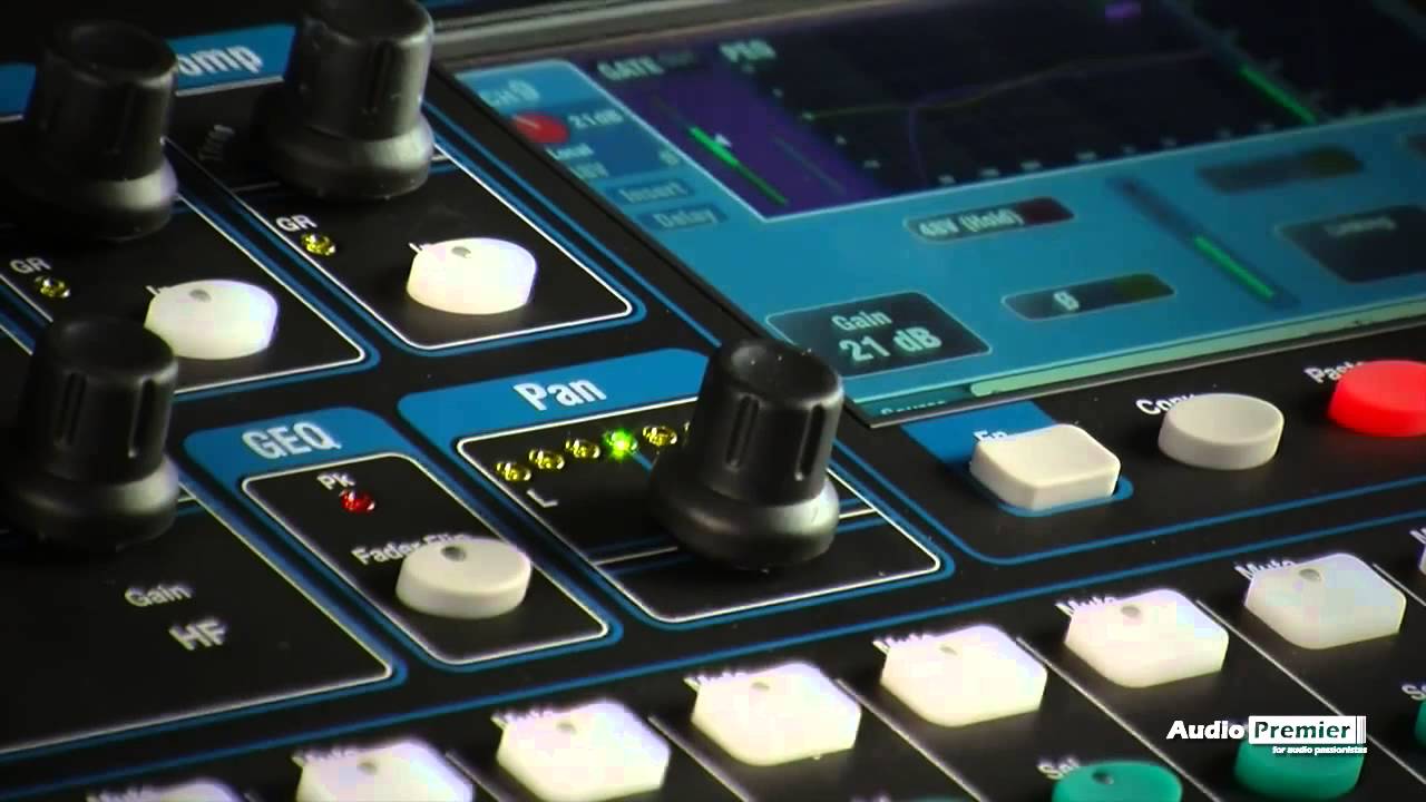 Tutorial Allen & Heath QU Series - Trabalhando com a QU
