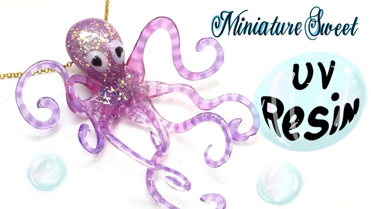 UV Resin Octopus- Charm- Tutorial- DIY
