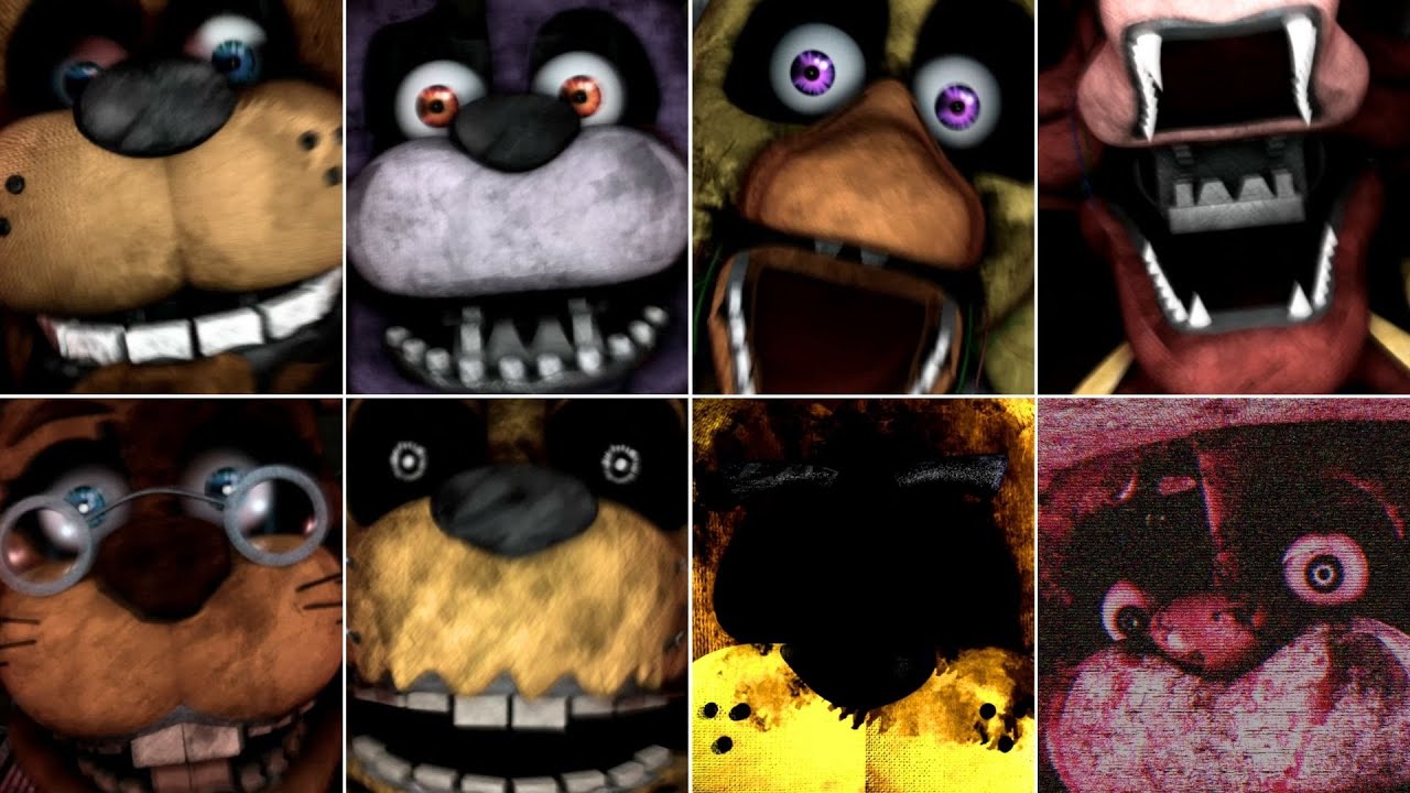 Locked At Freddy's | All Jumpscares