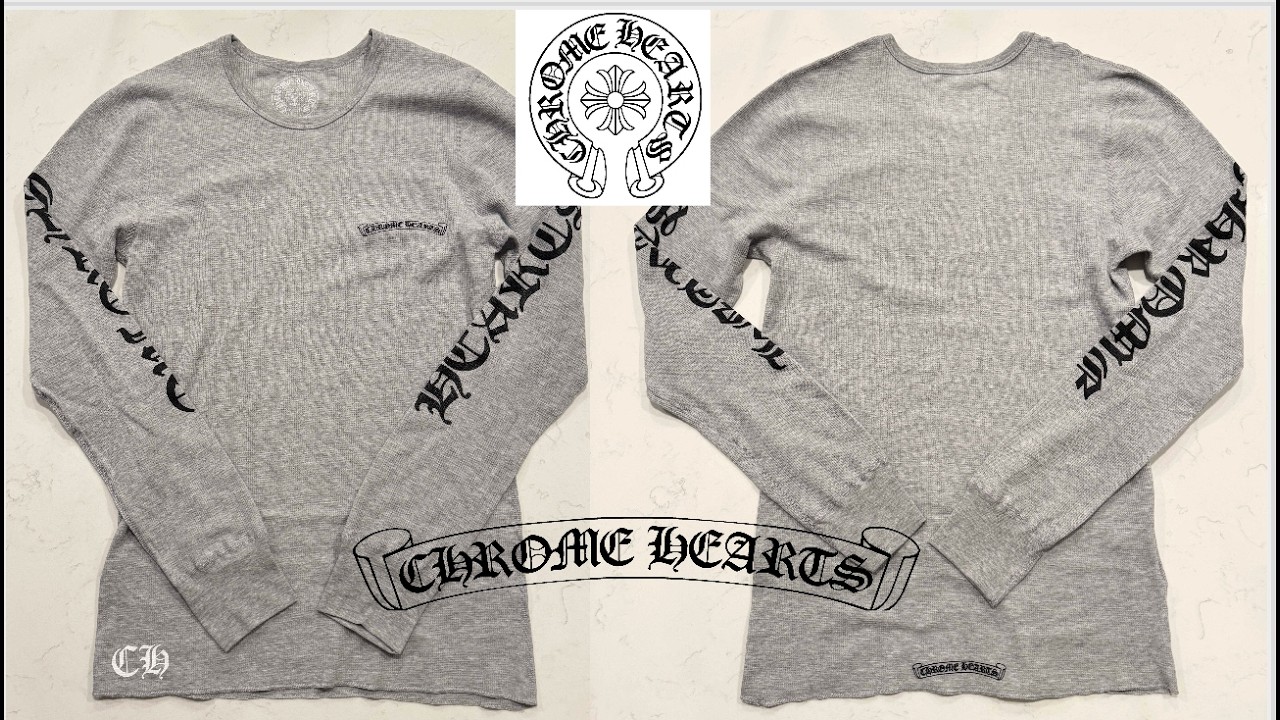 【CHROME HEARTS】 クロムハーツ サーマル ロンT  ラスベガス