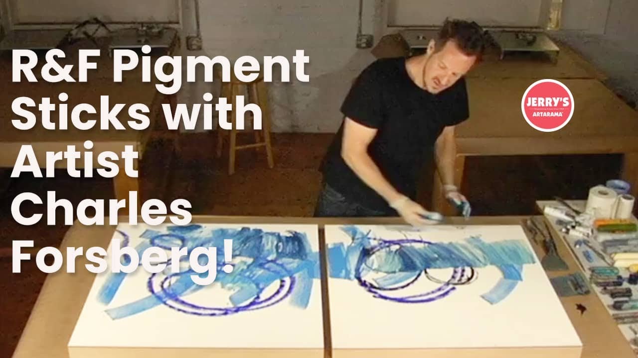 Charles Forsberg on R& F Pigment Sticks