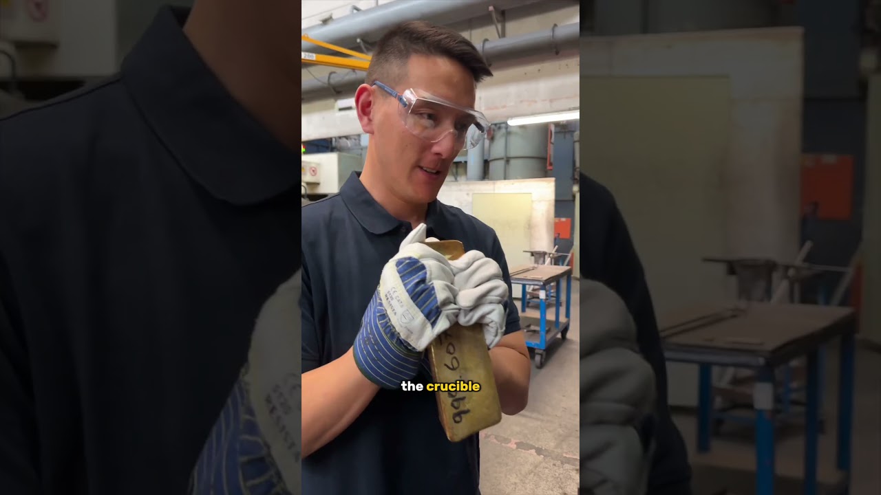 Часть 1 тура по фабрике золота @pampsasuisse! Подписывайтесь на части 2-7