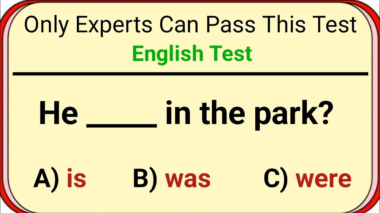 Only 1% Can Pass This Advanced English Grammar Test | GK 2 Quiz