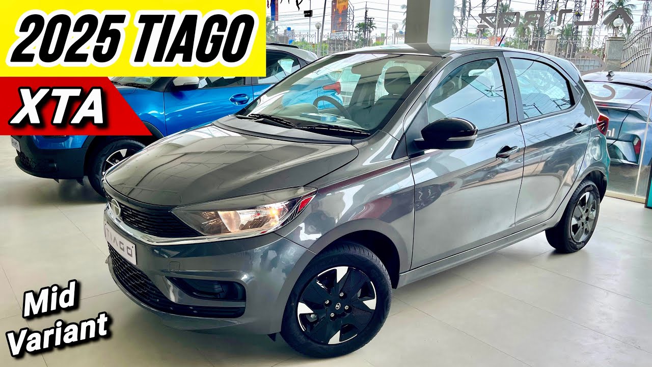 New 2025 Tiago XTA AMT @6.89 Lakh - Most VFM Variant!
