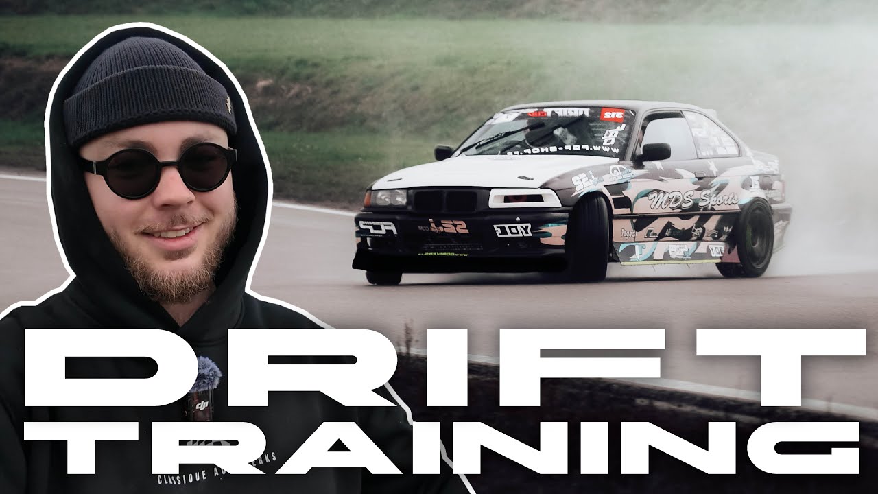 DRIFT À LA COOL - Training en E36 M50 TURBO à Vaison Piste - MOTORS AND PASSION