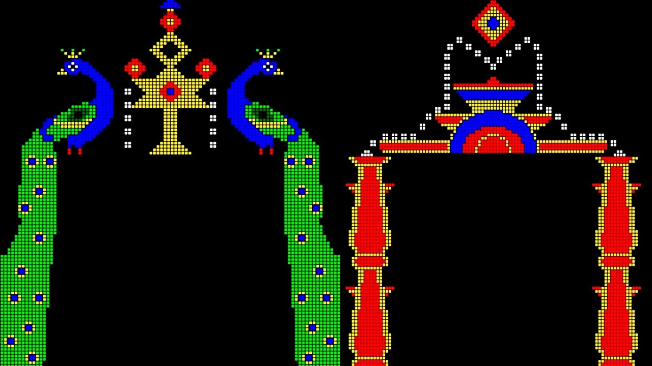 New Animation Design 16x32 RGB Pixel Animation Gate ll Ganguly Lights ll
