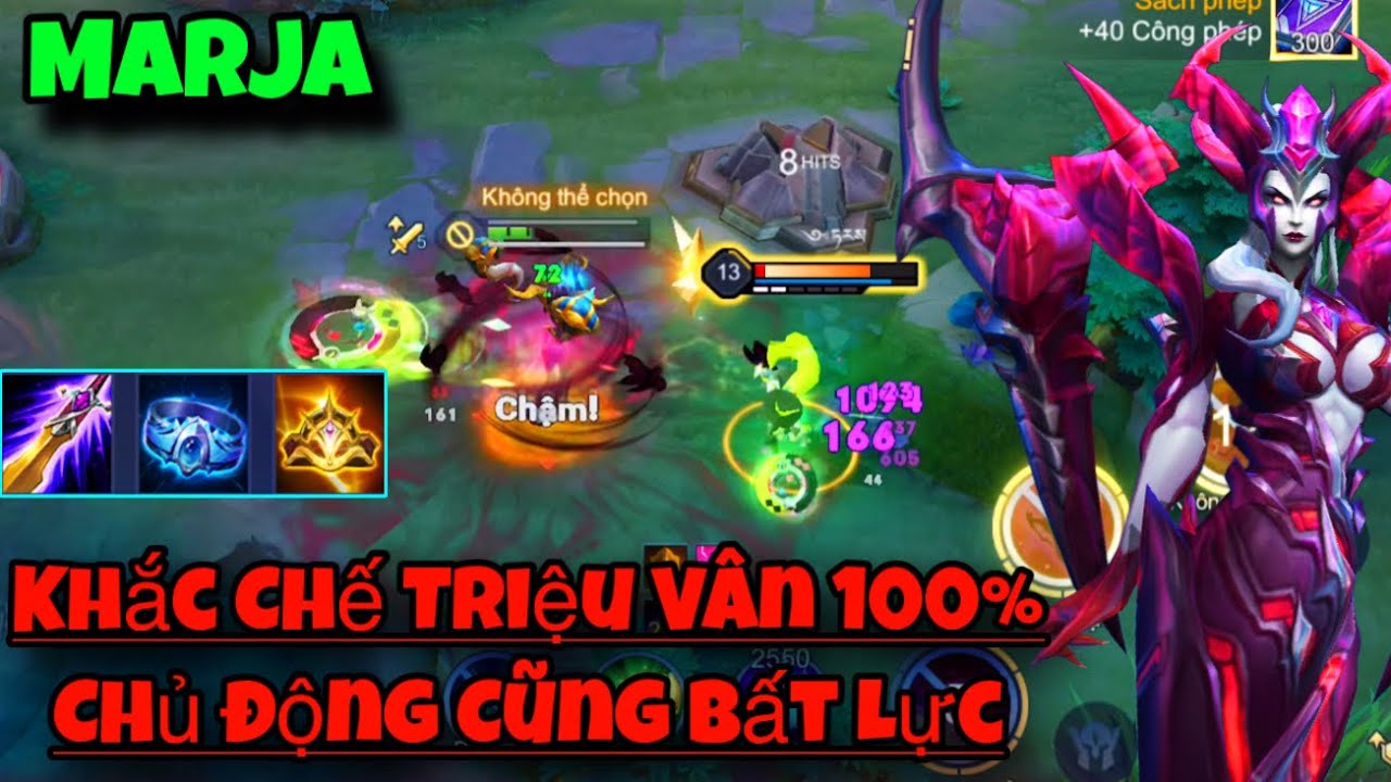 MARJA Liên Quân || Khắc Chế Triệu Vân 100% Chủ Động Cũng Bất Lực Dame Ảo