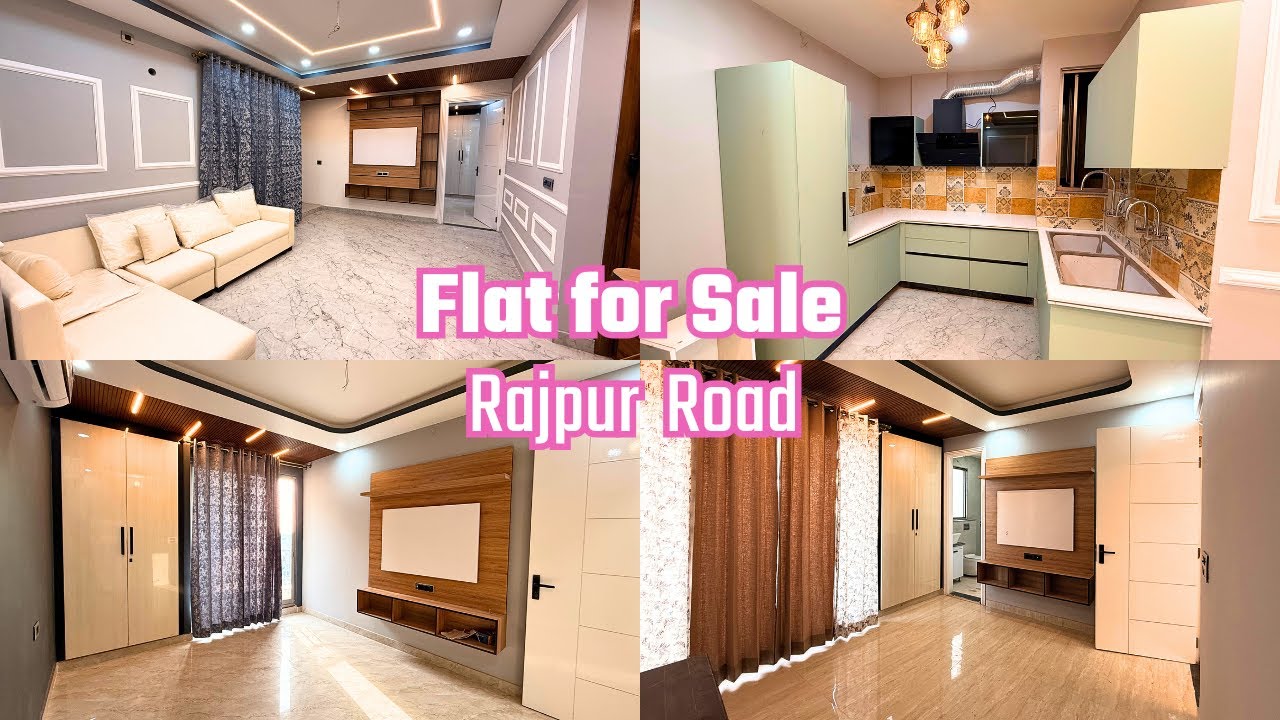 Full furnished 3 BHK flat for sale in Rajpur Road Dehradun (Don't Miss!)