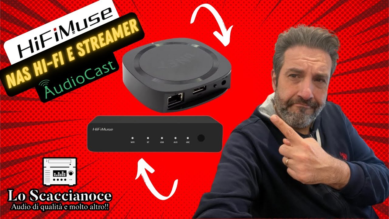 NAS musicale e streamer in un’unica unità: la genialità di HiFiMuse R20 & uNET