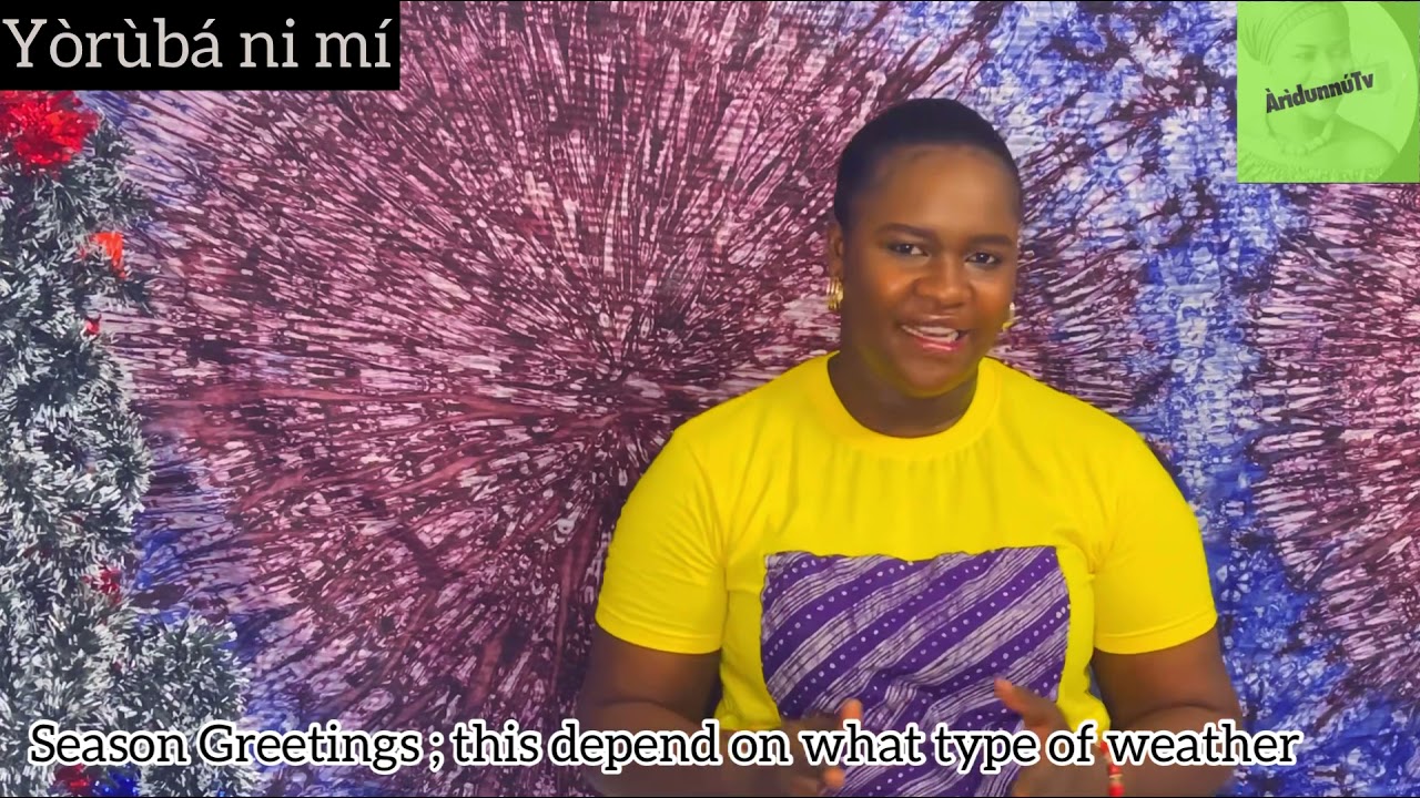 Ikini ni ile Yoruba (Greetings) #yorubanimi #aridunnutv #yoruba