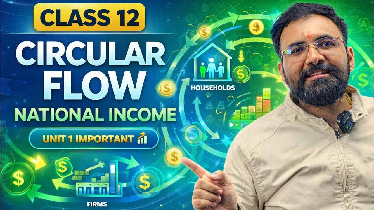 Circular Flow of Income Class 12 Macroeconomics | Unit 1 One Shot | Boards 2026