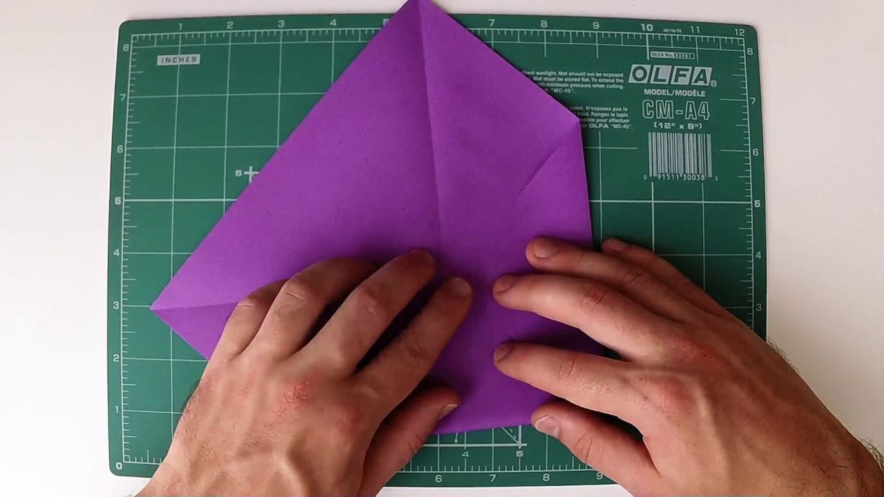 How to make: Origami Crocus Flower