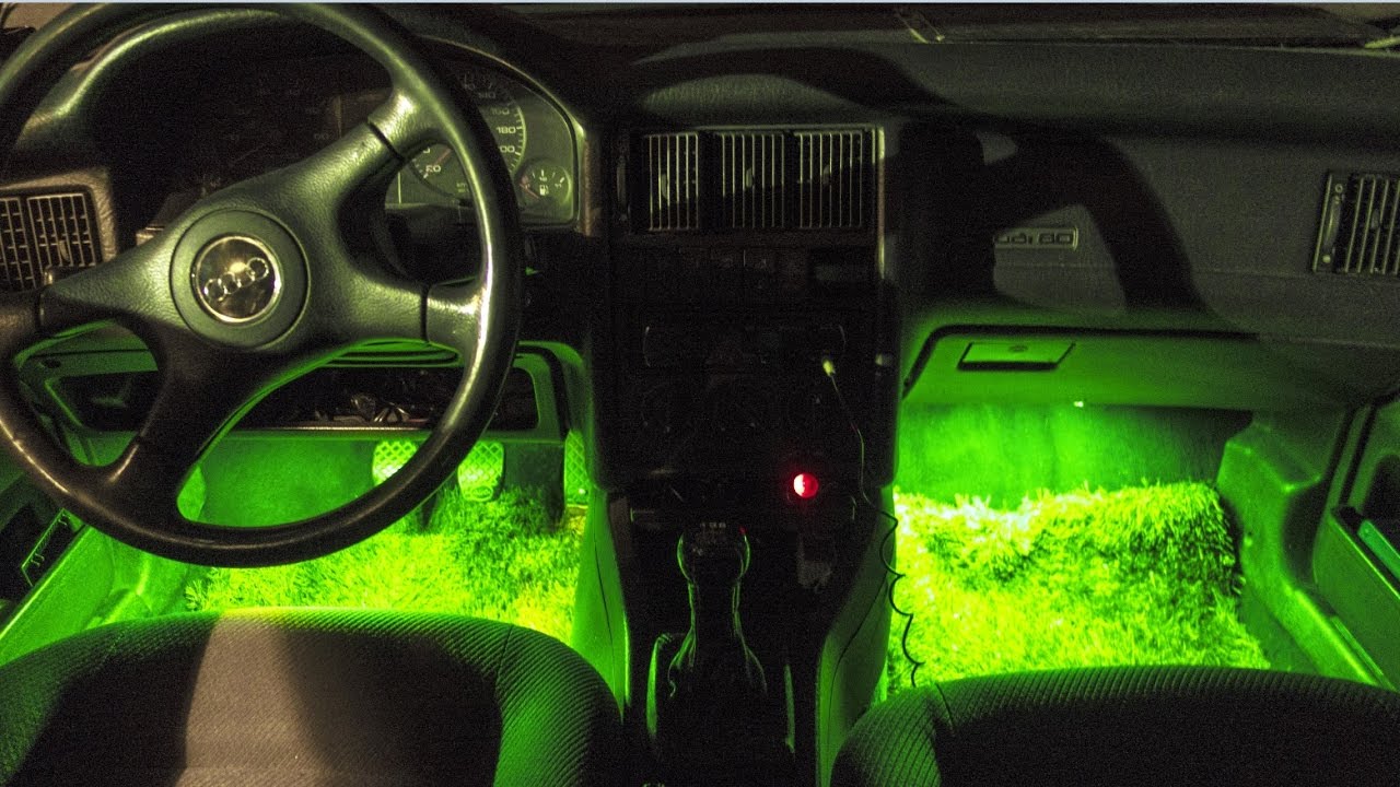 Como instalar Luces LED en el interior del Coche
