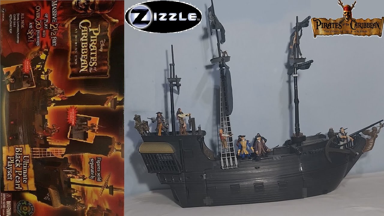 Zizzle Ultimate  Black Pearl Playset from Pirates of the Caribbean At Worlds End Review!