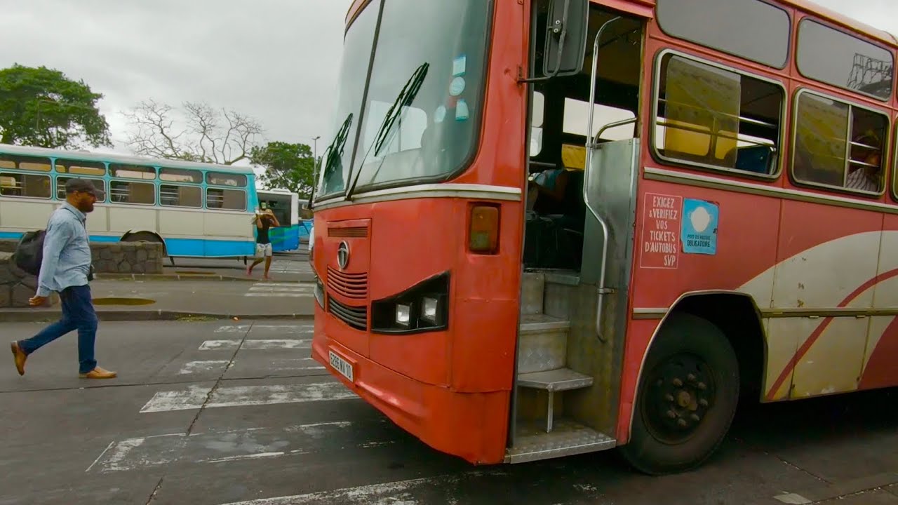 Take the bus to Port Louis mauritius POV