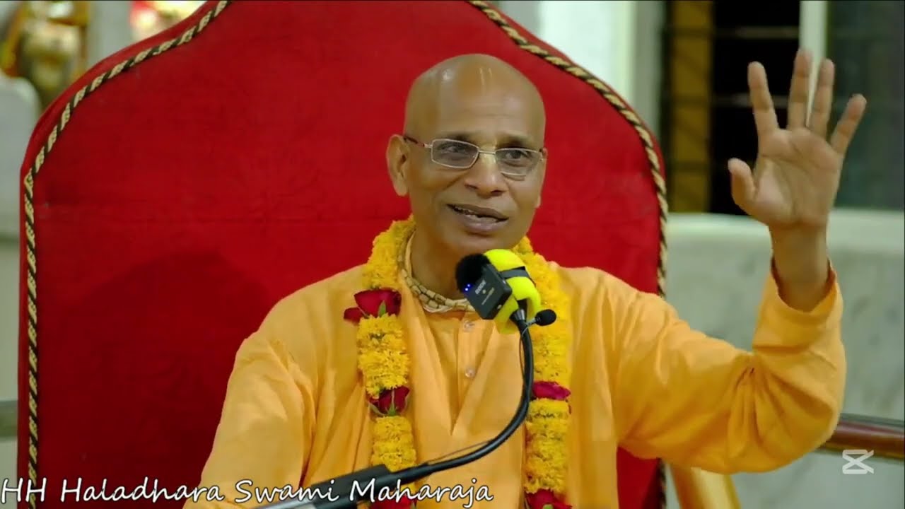 চ্যালেঞ্জ ভক্তিতে আসা মানে... || শ্রীমৎ হলধর স্বামী || Caitanya Sandesh