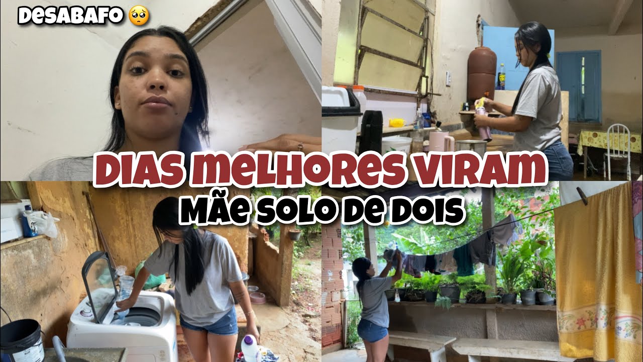 ROTINA MÃE SOLO | tive que tirar tudo do quarto pra não estragar😥 |organização básica pela manhã 🏡 