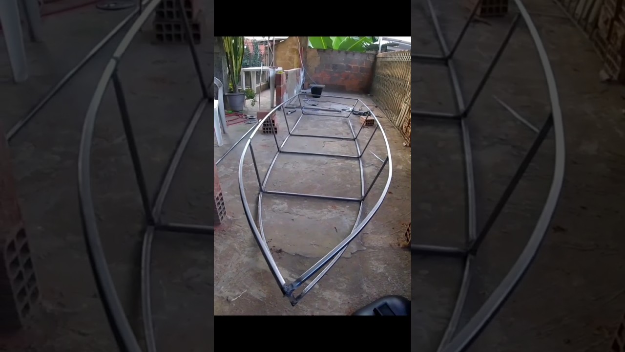 Barco caseiro projeto inicial