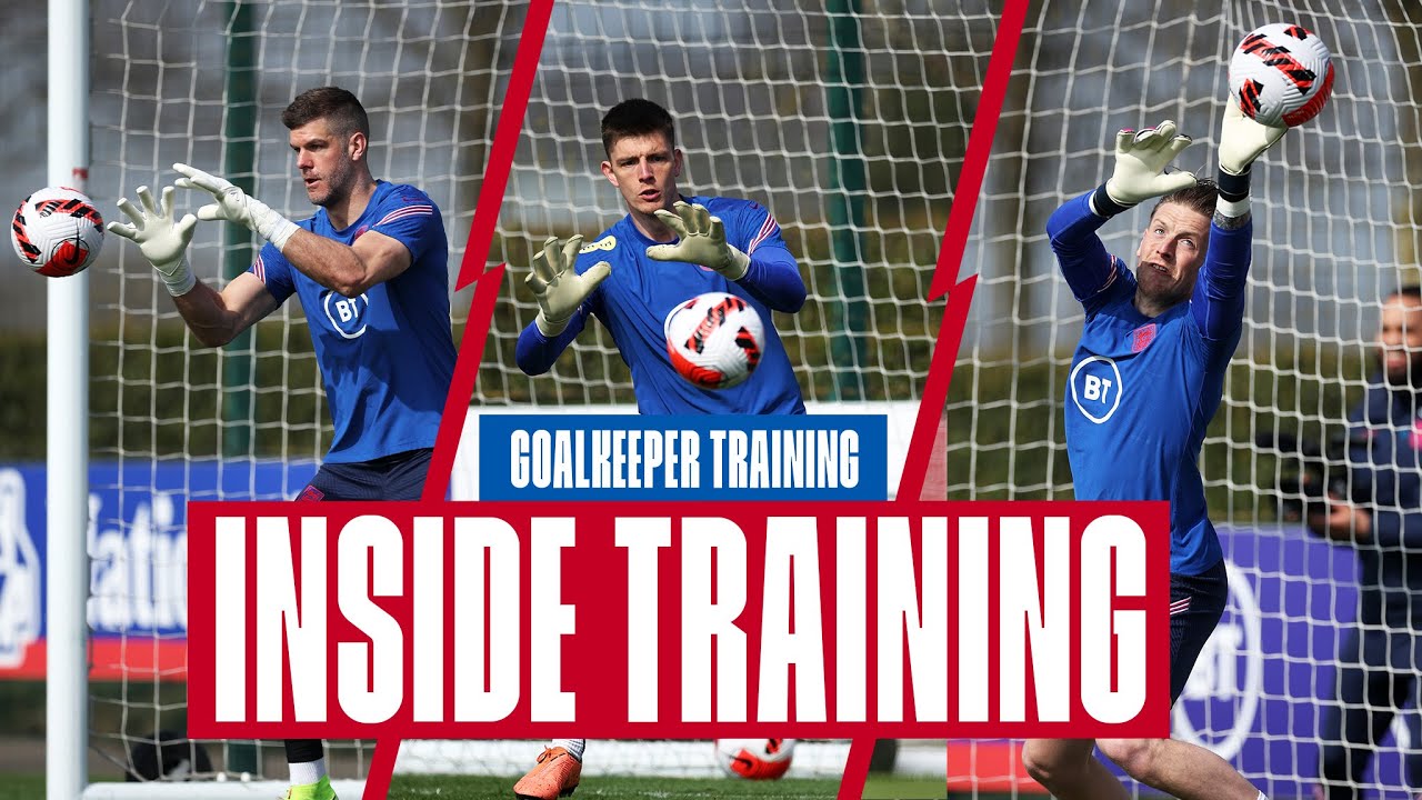 Forster's Fingertip Saves, Pickford's Fast Reactions ⚡️ & Pope's Handling | Inside Training