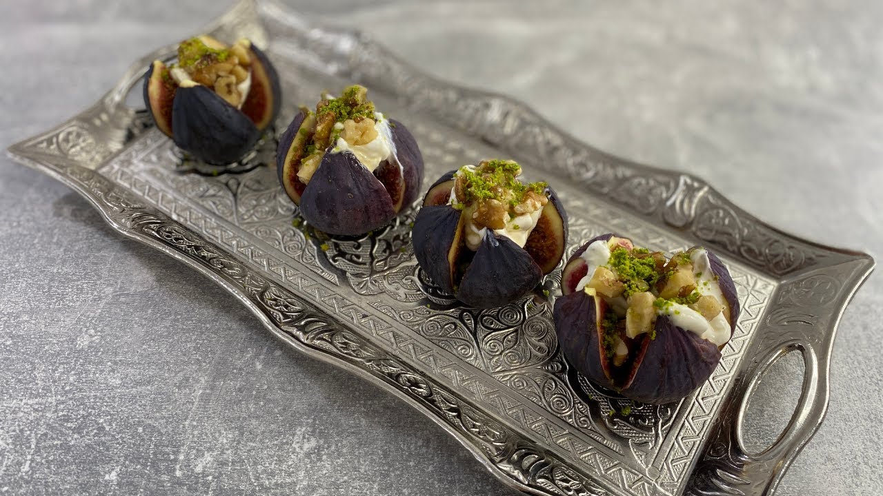 Feigen orientalisch, 5-Minuten Dessert, Feigen Dessert, incir tatlisi, Feigen einfach und lecker