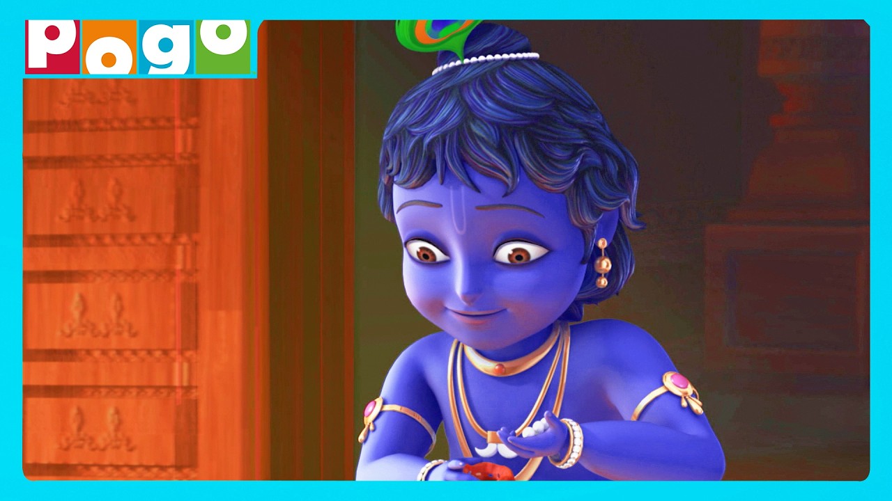 Krishna Ki Magical Leela🦚✨| Little Krishna🪈| Hindi Cartoon Stories😍| @PogoChannel​