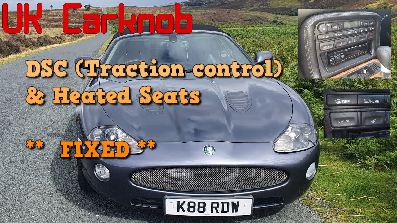 Jaguar XK8 - DSC (Traction control) fixed - and centre console removal