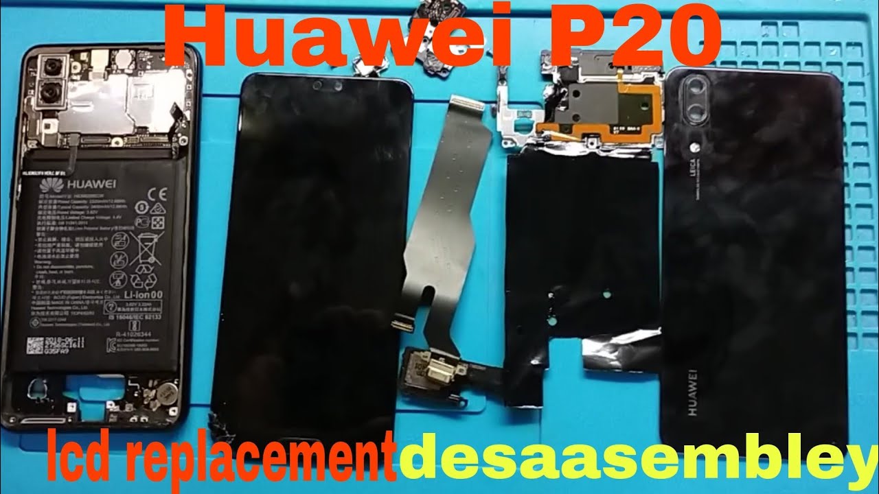 Huawie P20 Lcd Screen Replacement & Disassembly/masilan Ang Finger Print Keep on Watching Guys/