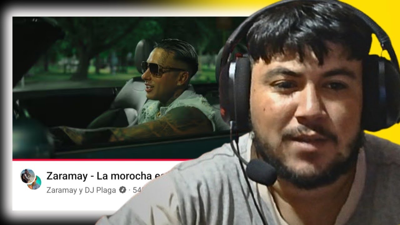 REACCIONANDO A ZARAMAY LA MOROCHA GLOCK 👹🇦🇷🔥 #reggaeton #trap #reacciones 