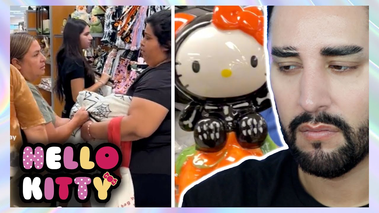Hello Kitty заставляет взрослых драться!! | Драма Hello Kitty от Marshalls!