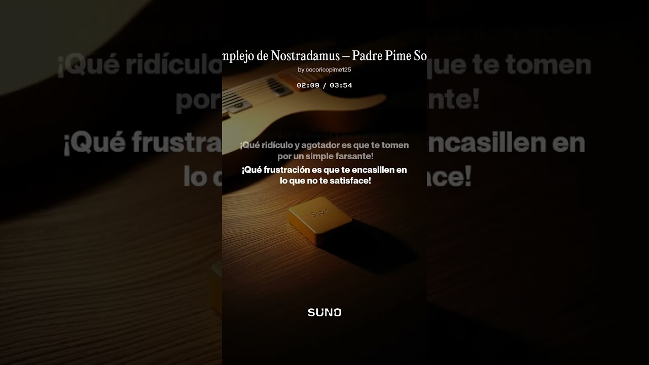Complejo de Nostradamus – Padre Pime Songs