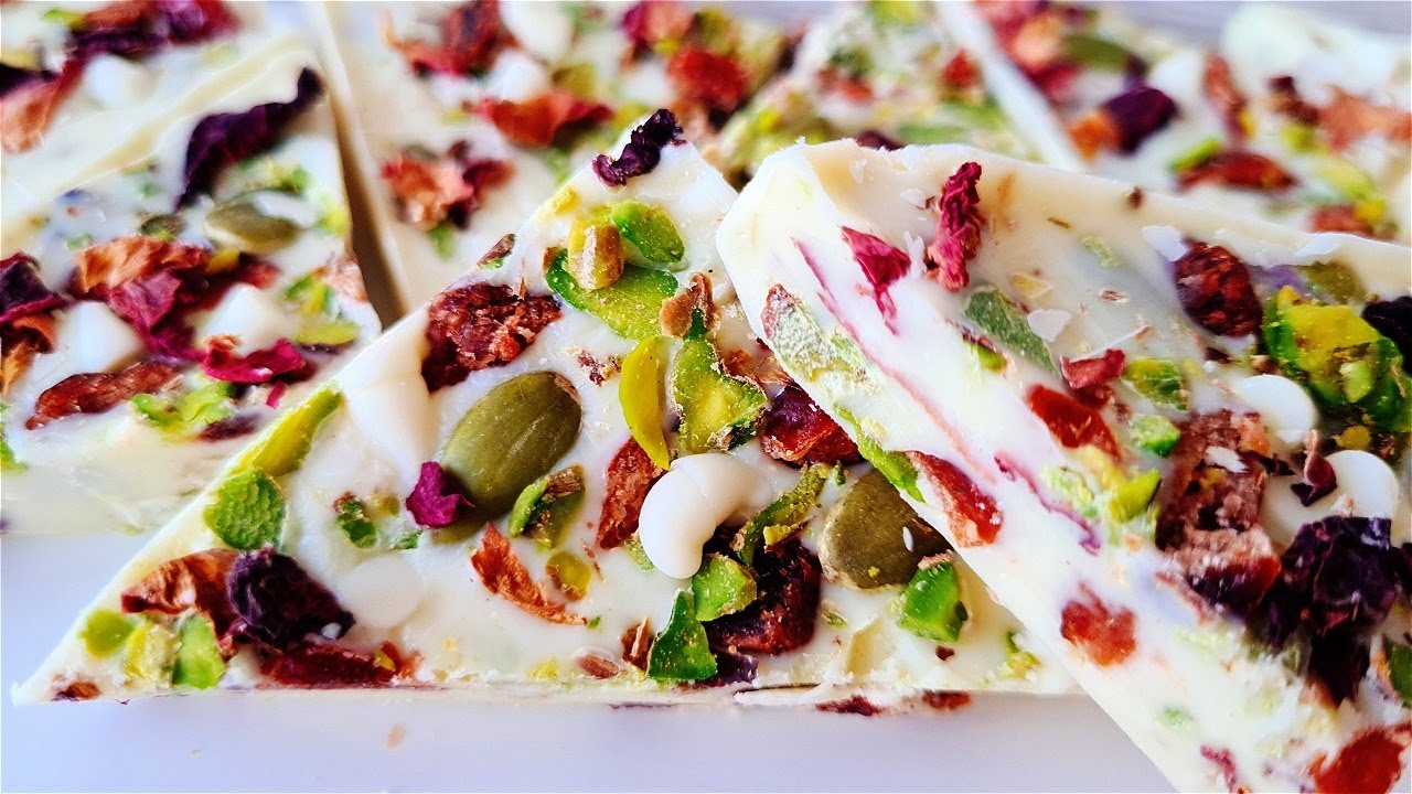 Cranberry Pistachio Bark | RT CHOCOS