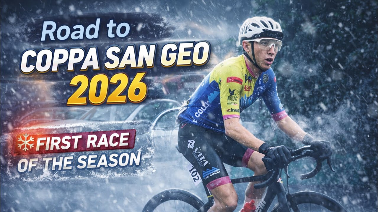 Road to COPPA SAN GEO 2026🌧️❄️📈📉. 10 giorni pre gara + RACE DAY💥🤯
