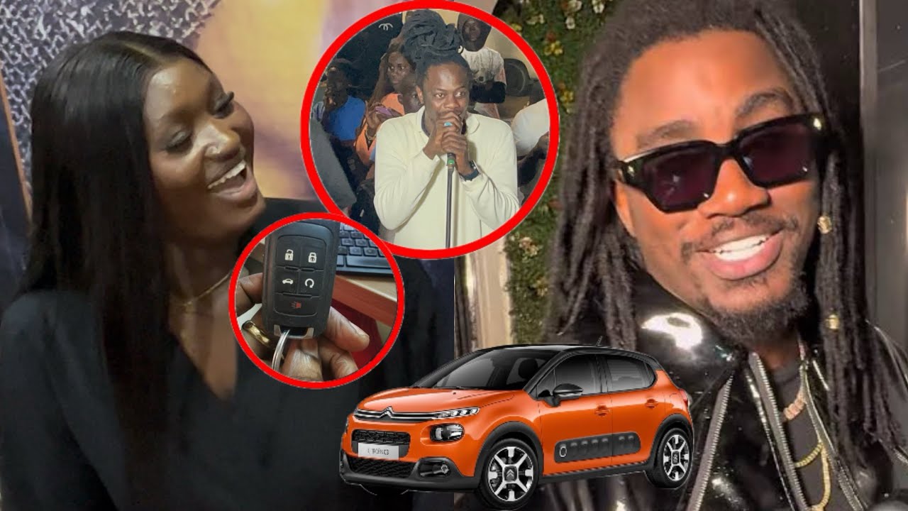 Surprise De Wally Seck a Awa Banaya à L’inauguration Sa Nouvelle Boutique Ohh Magnifique 