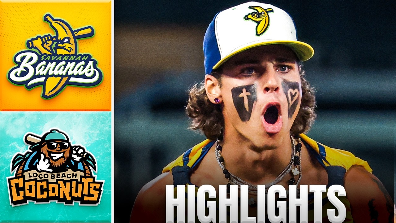 Savannah Bananas vs. Loco Beach Coconuts at Target Field HIGHLIGHTS | Minneapolis, MN