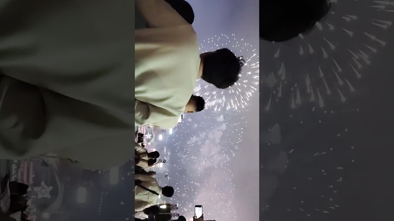 今天的煙花，有阻礙