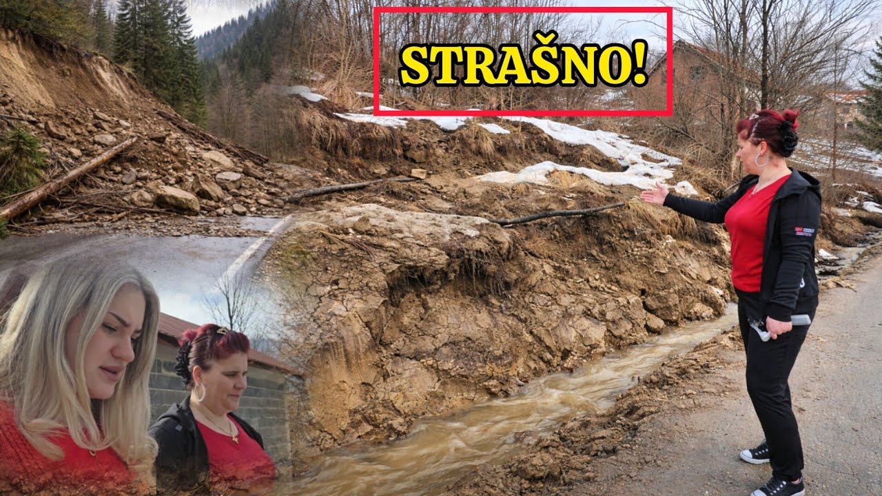 Ovog smo se BOJALI, KLIZIŠTE KRENULO, katastrofa❗️