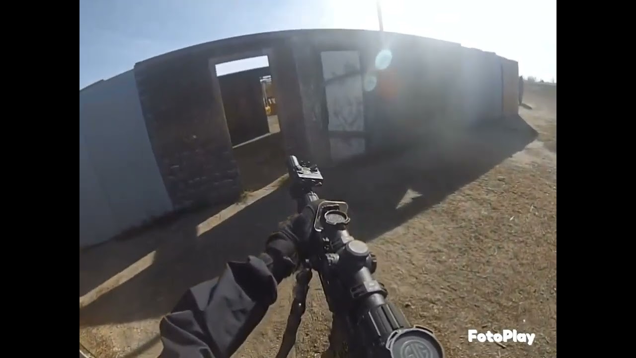 CQB game 1 part 1. Playing against the Howler Monkeys Airsoft team. November 9th