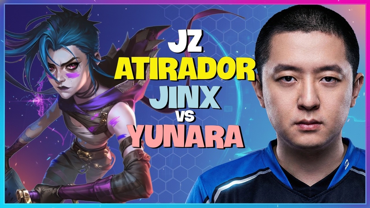 Desafiante Jinx : Esse cara está MASSACRANDO a Yunara no Challenger Elo
