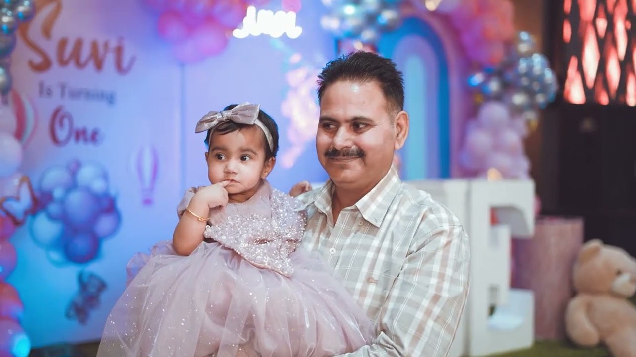 birthday ceremony   suvi baby girl 1st birthday