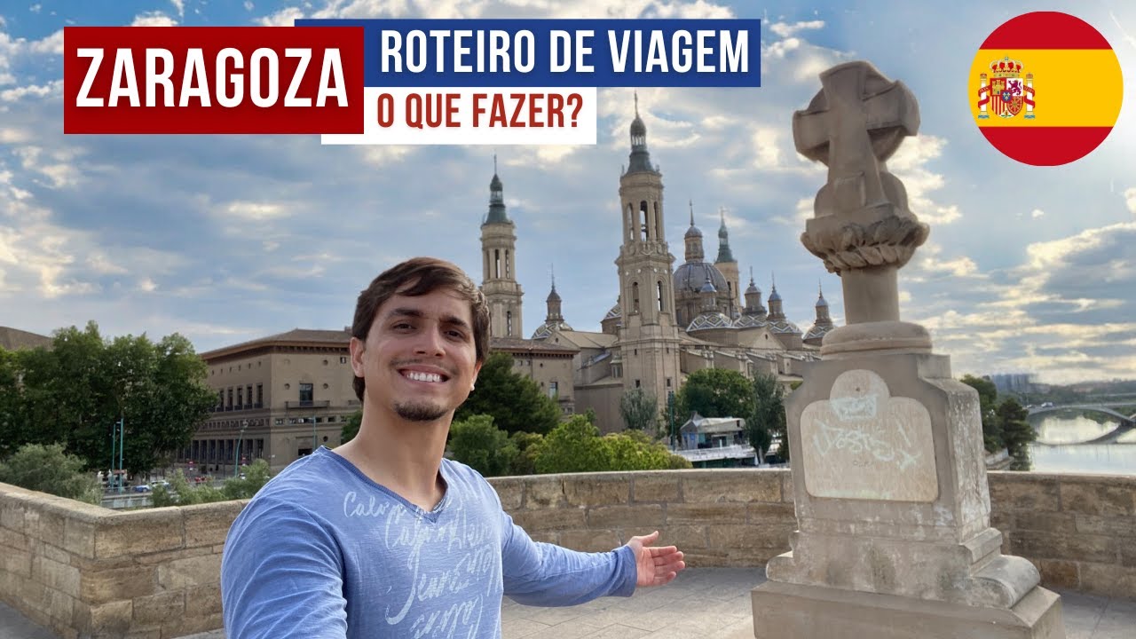Uma tarde em ZARAGOZA // Turismo na Espanha!