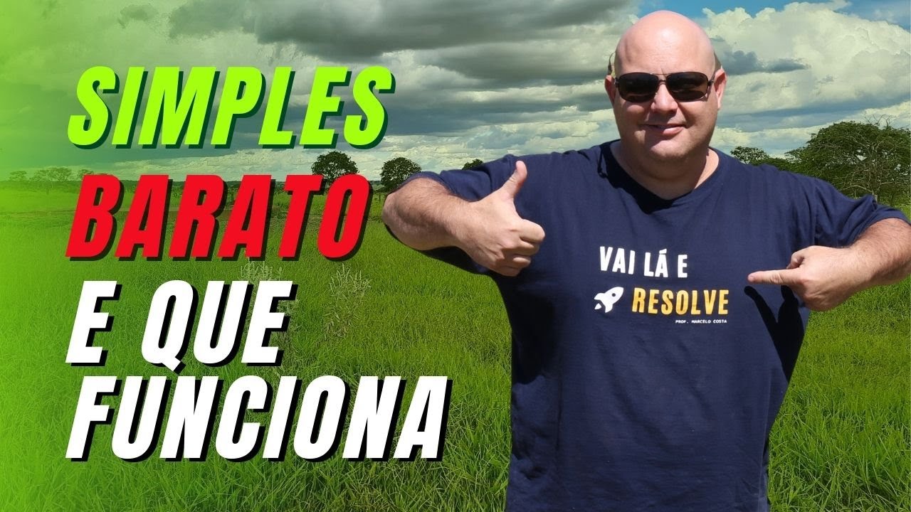 Simples, barato e que funciona | Prof. Marcelo Costa