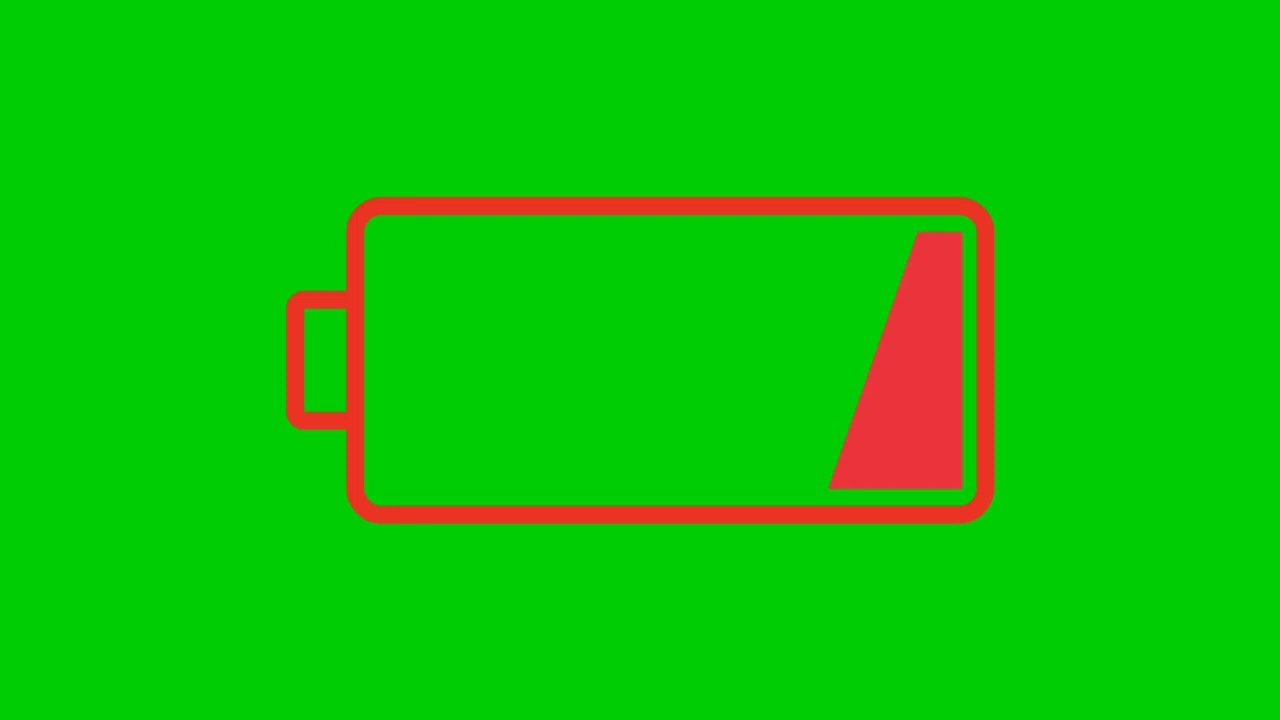 Battery Low in the Phone in  Green Screen Overlay | KineMaster Editor