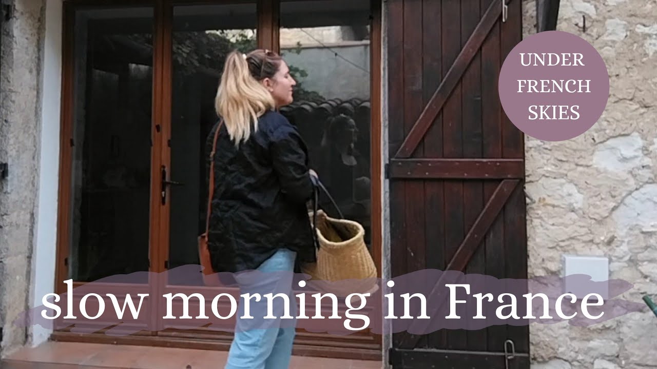 Slow Mornings in the South of France 🇫🇷 ☕ | Village Errands, French Grocery Shopping