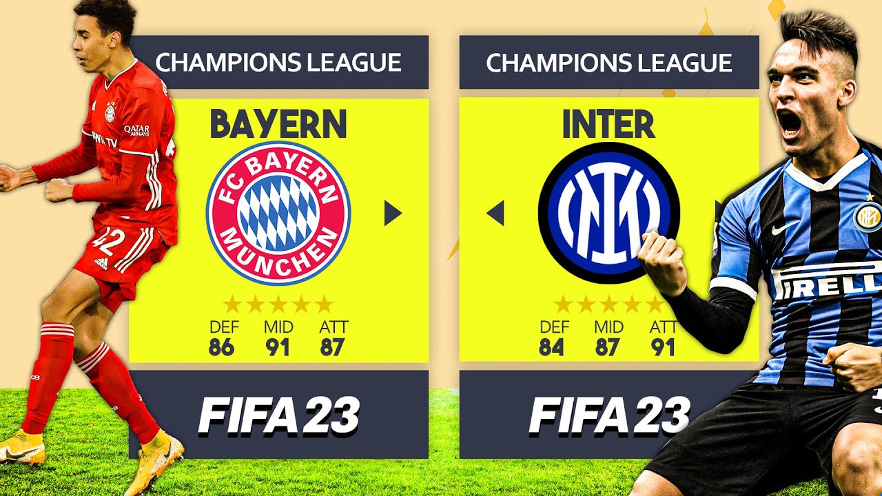FIFA 23 - Bayern Munich vs Inter - Champions League 22/23 Full Match PS5 Gameplay